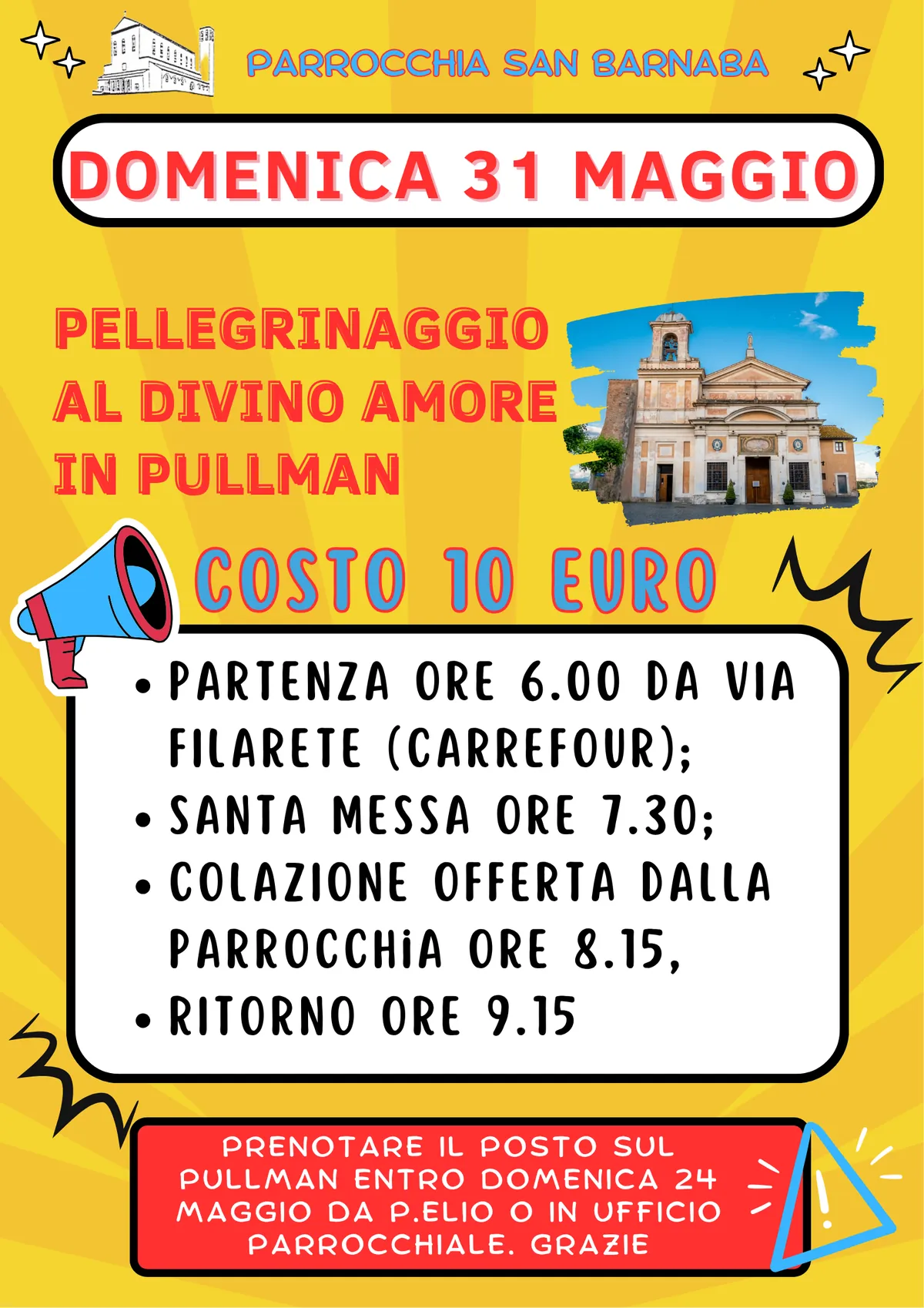 Pellegrinaggio al Divino Amore
